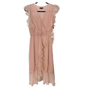 NWT I STATE|‎ WOMENS RUFFLE DRESS| SIZE MEDIUM